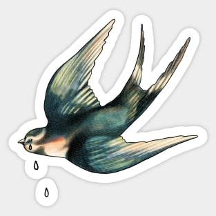Flying bird Sticker